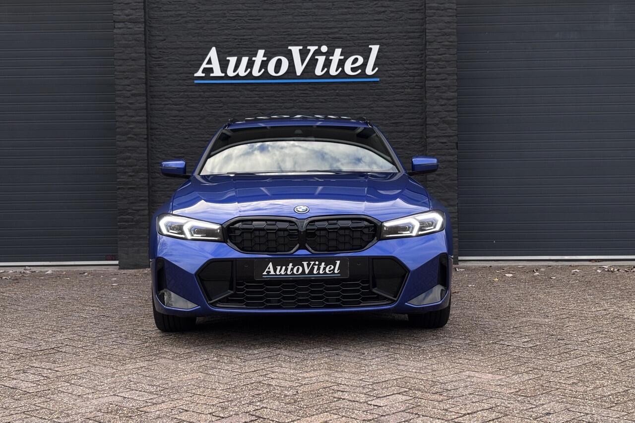 BMW 3-SERIE Touring 330e M-Sport | 19,5 kWh | Panodak | Head-Up | Memory | Trekhaak | 360° Camera | Fabrieksgarantie