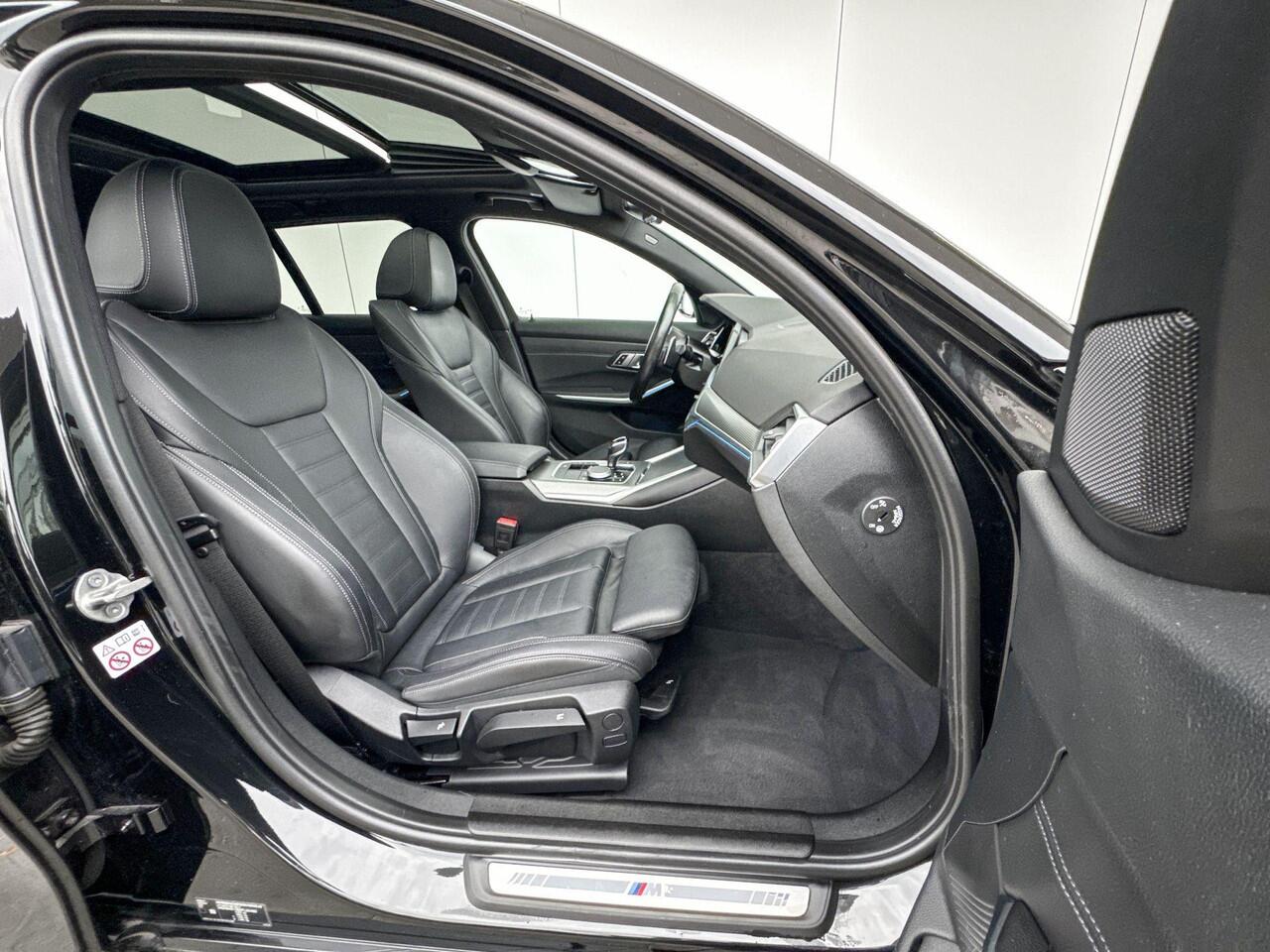 BMW 3-SERIE Touring 320e High Executive M-Sport 19 Inch / Stuur & Stoelverwarming / Electrische Zwenkhaak / Glazen Schuifdak / Laser Light / Hifi / Head Up Display / Active Cruis Control