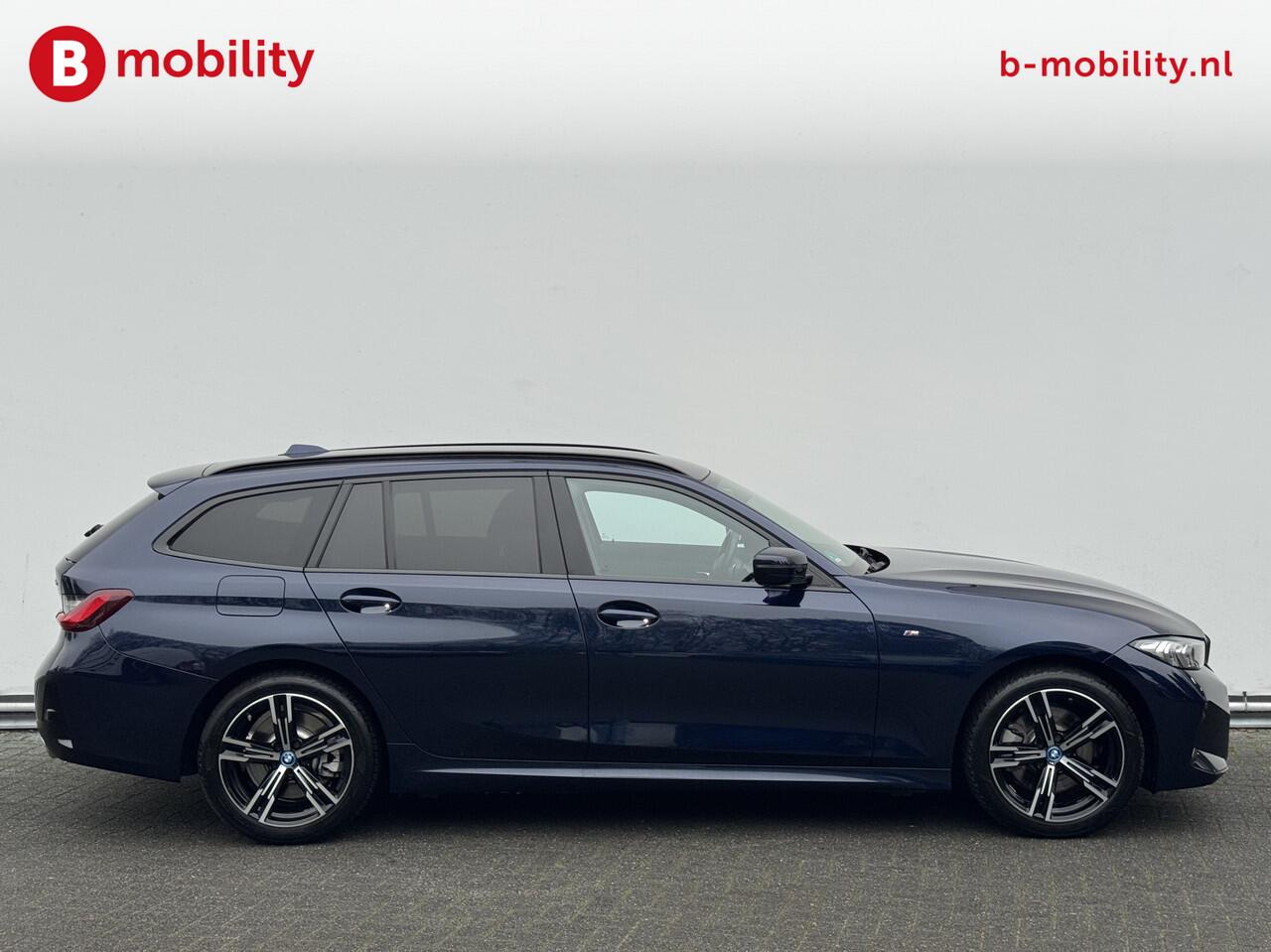 BMW 3-SERIE Touring 320e High Executive M-Sport LCI Wide Screen Apple CarPlay | DAB | Leer | Stoelverwarming | Sportstoelen