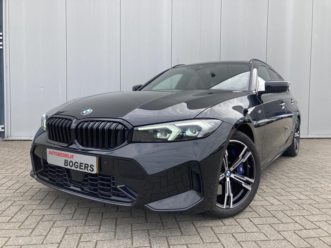 BMW 3-SERIE Touring M-Sport Automaat 330i Wegklapbare trekhaak, Achteruitrijcamera, Lederen bekleding, PDC v+a