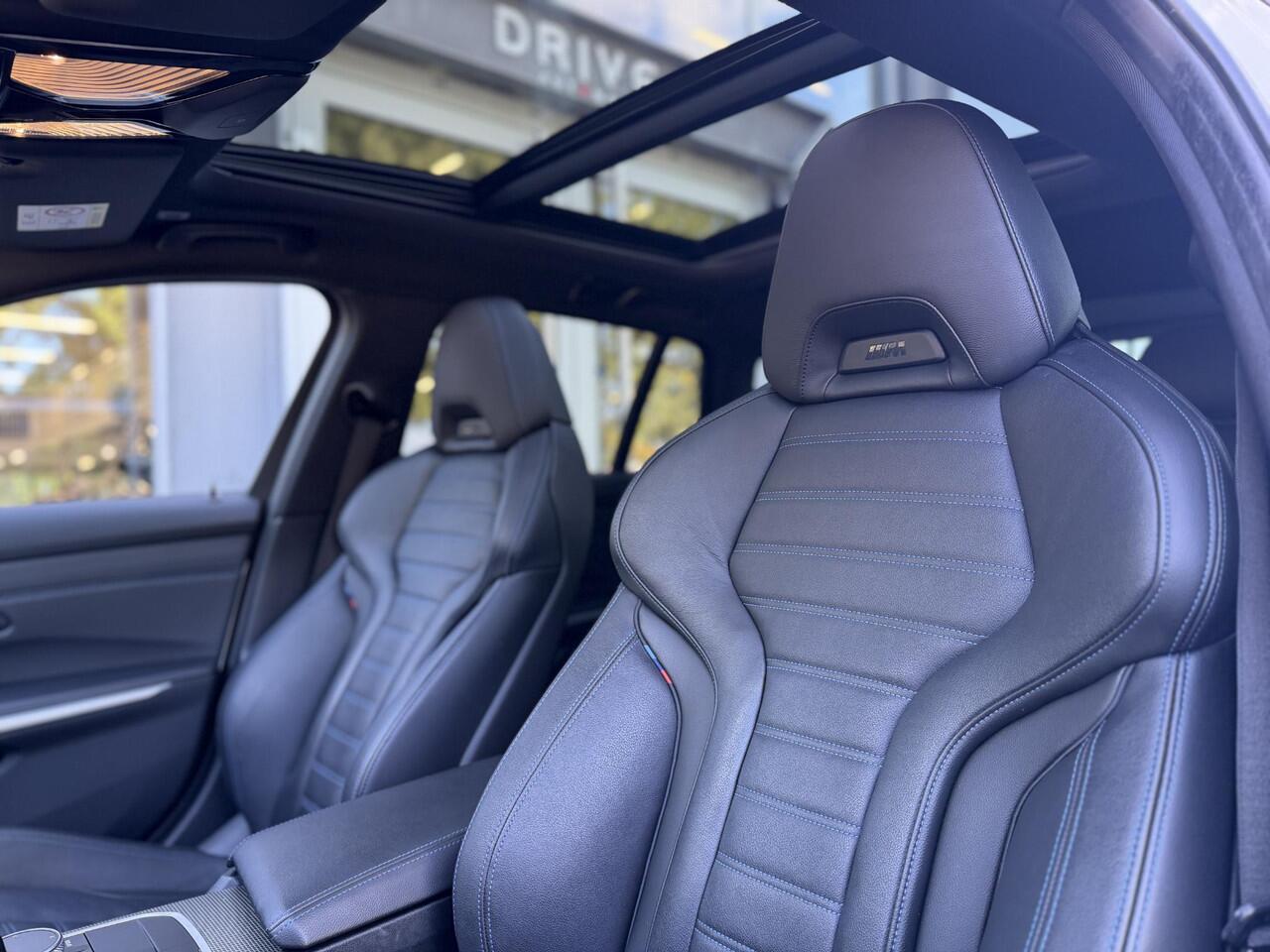 BMW 3-SERIE Touring 320e xDrive High Ex M-Sport|SOH92%|Pano|Laser|M-seats|Memory|CoPilot|HiFi|HUD|Trekhaak