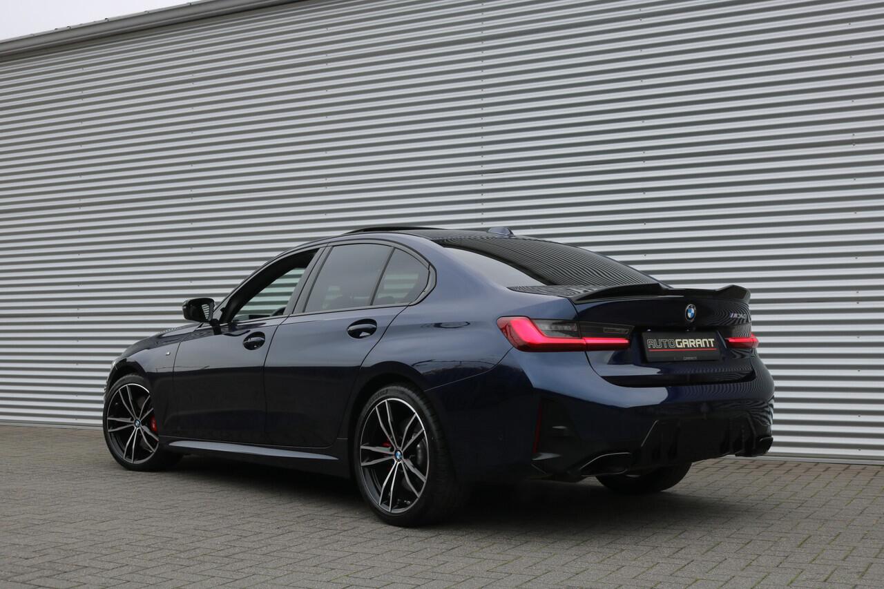 BMW 3-SERIE M340i xDrive 374PK (Schuif/Kanteldak Sportleder/Mermory Carplay 360Camera ACC HarmanKardon HeadUp Full-Led 19M-Velgen)
