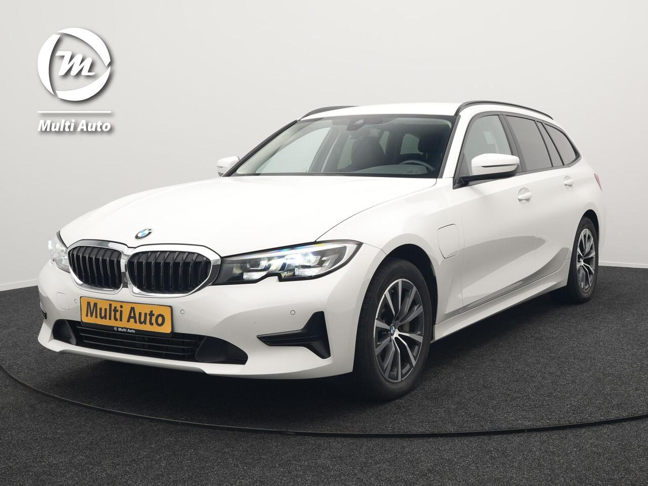 BMW 3-SERIE Touring 330e Plug In Hybrid 293pk Dealer O.H PHEV | Cruise Control | Apple Carplay | Lederen Sportstoelen Verwarmd | Navigatie | Virtual | DAB |