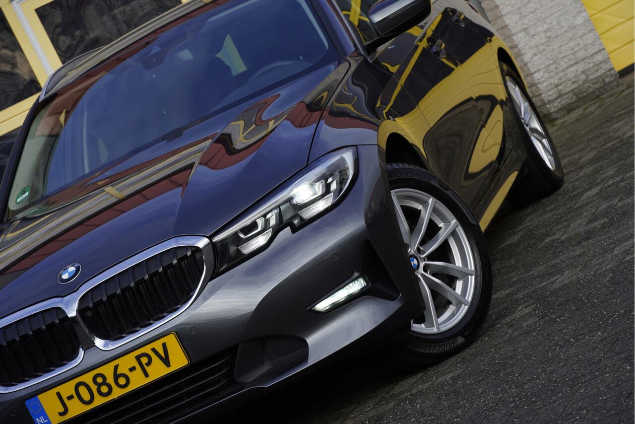 BMW 3-SERIE Touring 320i 184PK! Automaat Executive Edition BJ2020 Lmv 17" | Led V+A | Pdc | Navi | Elek. achterklep | Virtual cockpit | Climate control | Cruise control | Lederen bekleding | Extra getint glas