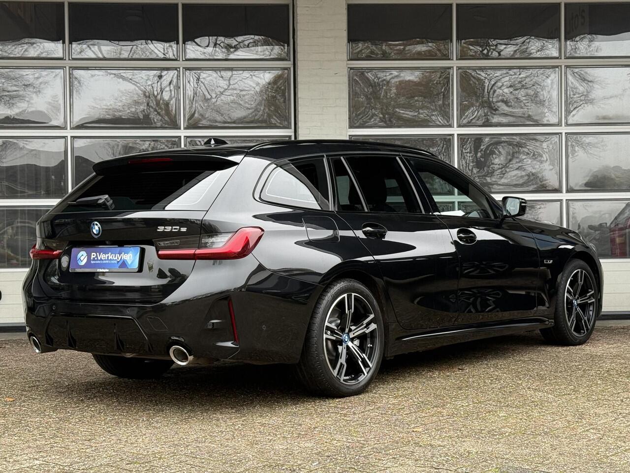 BMW 3-SERIE Touring 330e M SPORT LCI | DRIVING PROFF. | TREKHAAK | CAMERA | LEDER |
