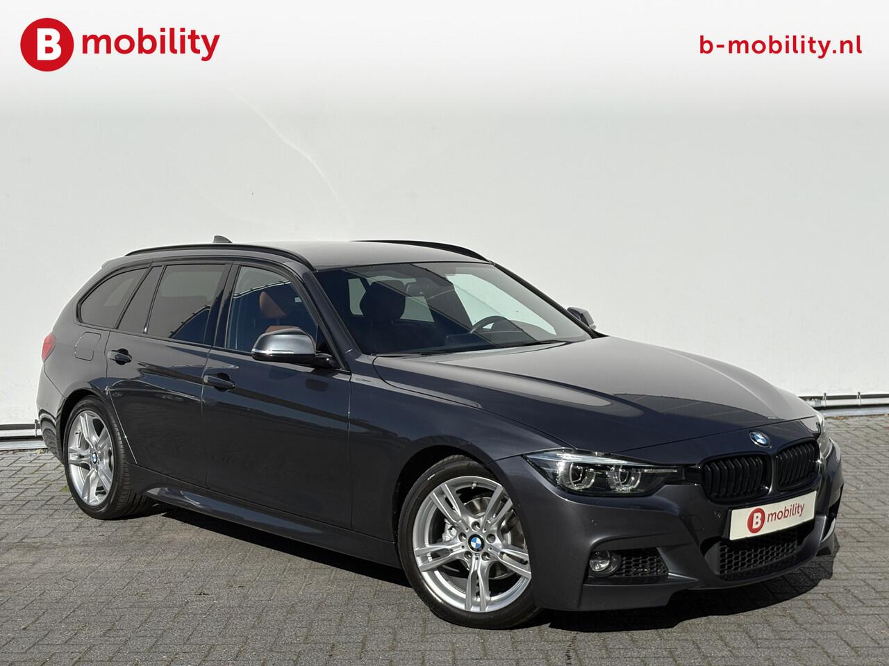 BMW 3-SERIE Touring 318i High Executive M-Sport Trekhaak Apple CarPlay | Achteruitrijcamera | HIFI | Leer | DAB Audio