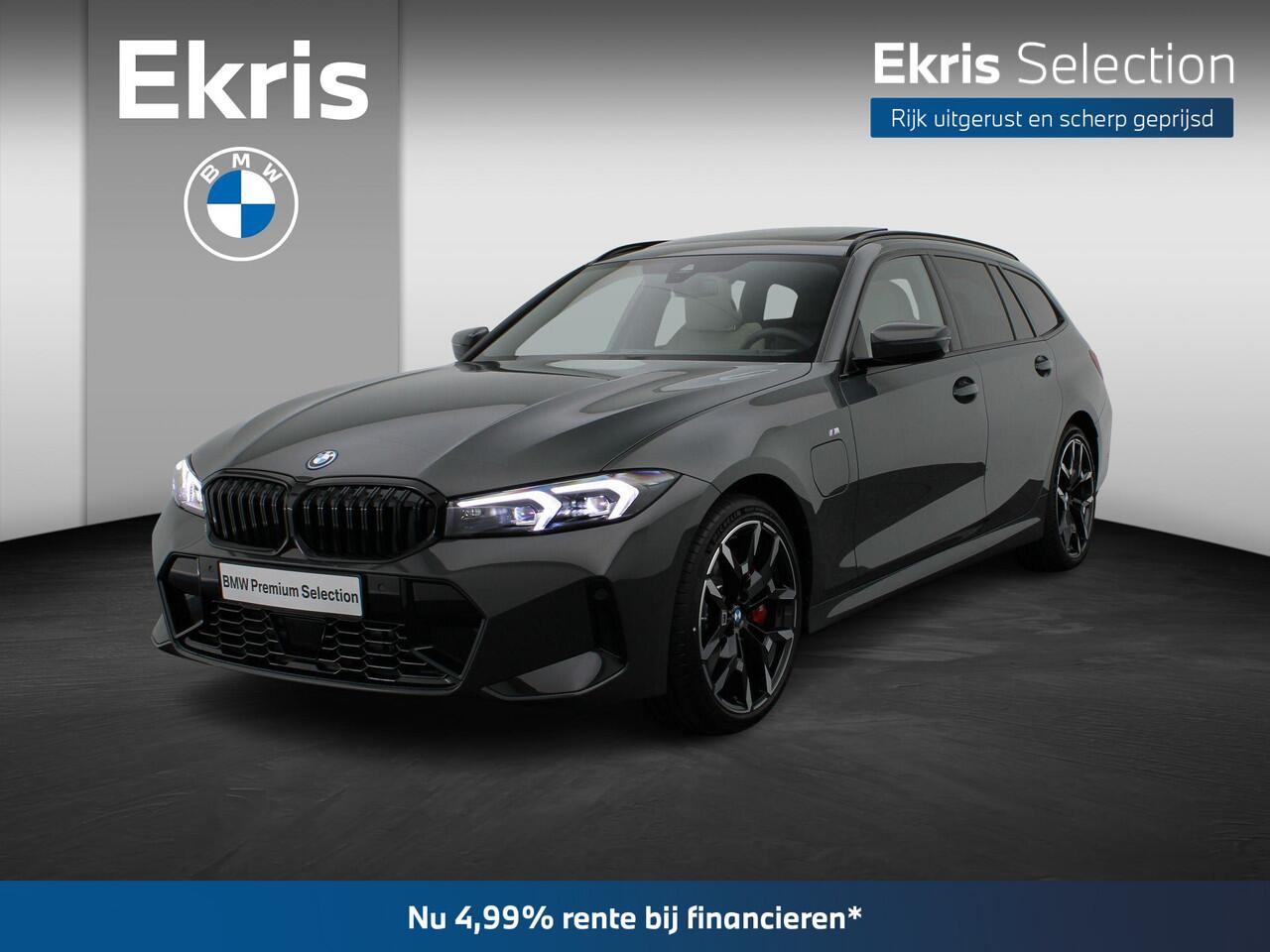 BMW 3-SERIE Touring 330e M Sportpakket Pro | Comfort Pack | Stuurwielrand Verwarmd | Trekhaak | Panoramadak | Driving Assistant | Active Cruise Control | Harman Kardon | 19'' | Ekris Selection