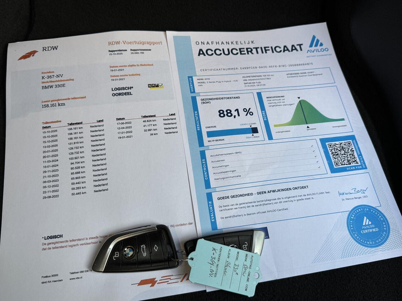 BMW 3-SERIE Touring 330e eDrive Edition M-pakket/Leer/Apple Carplay.