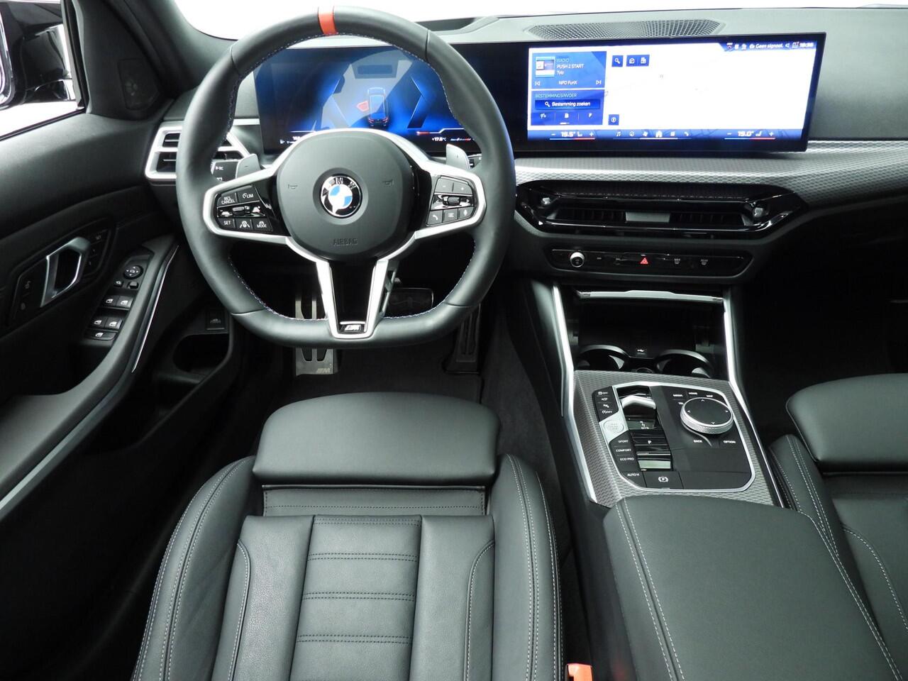 BMW 3-SERIE Touring M340i xDrive | M-Sportpakket | LED | Leder | HUD | Schuifdak | Active cruise | Elektr. zetels | DAB | Harman-kardon sound | Alu 19 inch