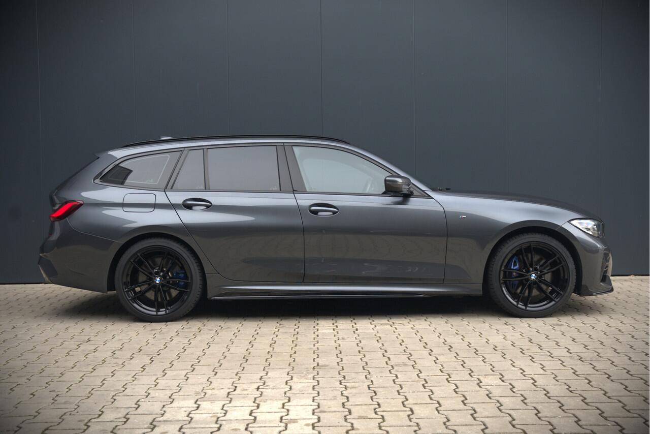 BMW 3-SERIE Touring 330e High Executive M Sport | M Performance | PDC | Leer | Hifi | Ambiance Verlichting | Stoelverwarming | Adaptive Cruise Control | BTW | LED | Shadow Line | Keyless | Navigatie Prof. | DAB |