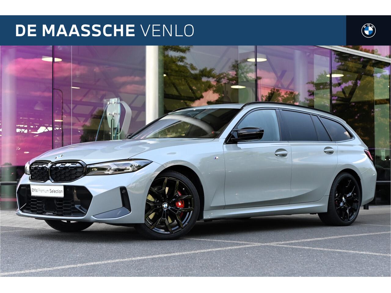BMW 3-SERIE Touring M340d xDrive High Executive Automaat / Panoramadak / Trekhaak / Sportstoelen / M Adaptief onderstel / Comfort Access / Adaptieve LED / Parking Assistant Plus