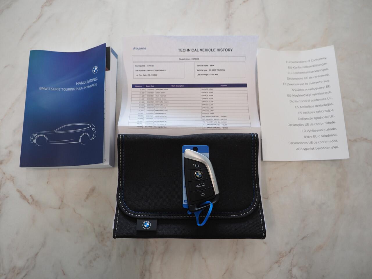 BMW 3-SERIE Touring 320e LCI Shadow Line | Nieuw Model | Widescreen | Carplay | Cruise | DAB | PDC | LED