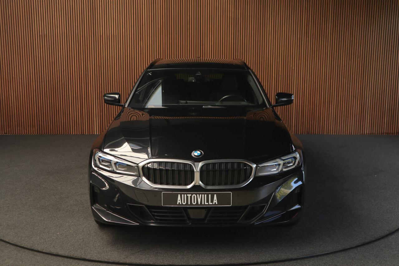 BMW 3-SERIE Touring 320i HUD Matrix LED ACC Elektr. trekhaak Elektr. achterklep Leer Navi Camera Climate (3-zone) Sportstoelen PDC LM velgen BTW auto
