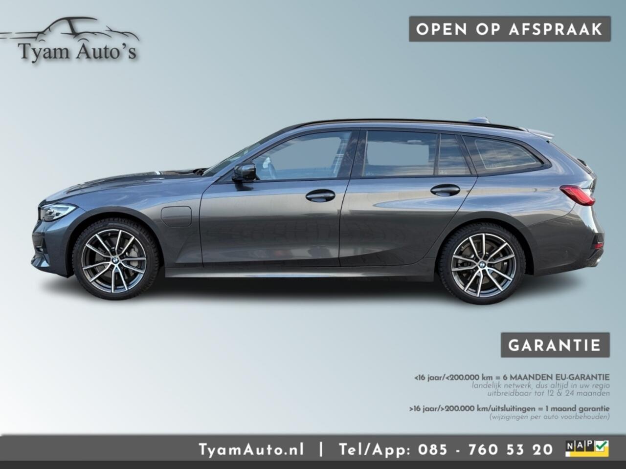 BMW 3-SERIE 330e *61.000 km* LED NAVI BT PDC STOELVERWARMING 18 INCH *APK 10-2027*