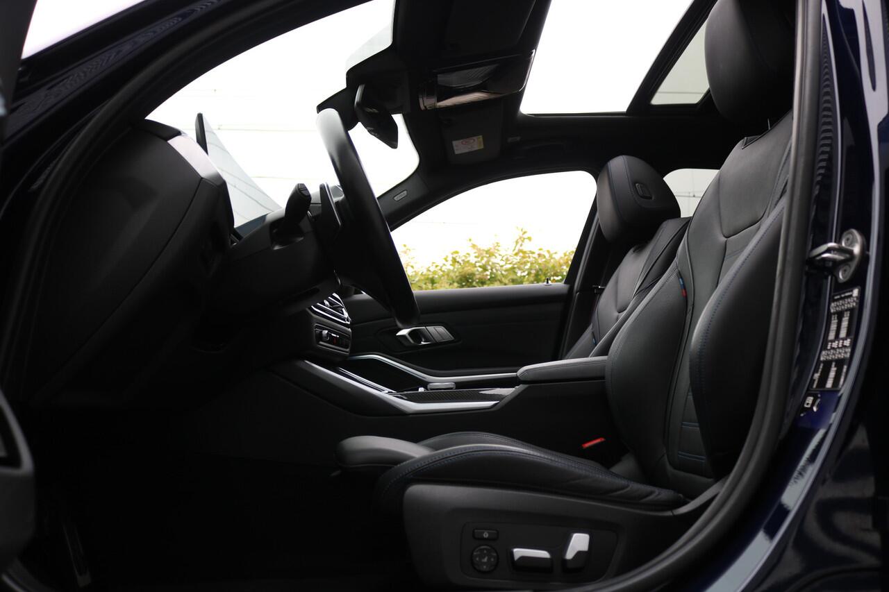 BMW 3-SERIE M340i xDrive 374PK (Schuif/Kanteldak Sportleder/Mermory Carplay 360Camera ACC HarmanKardon HeadUp Full-Led 19M-Velgen)