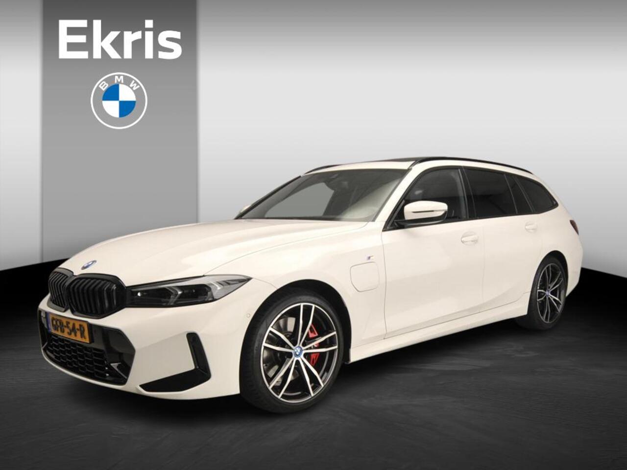 BMW 3-SERIE Touring 330e | M-Sportpakket | LED | Leder | HUD | Schuifdak | Elektr. zetels | Keyles go | DAB | Hifi speakers | Alu 19 inch