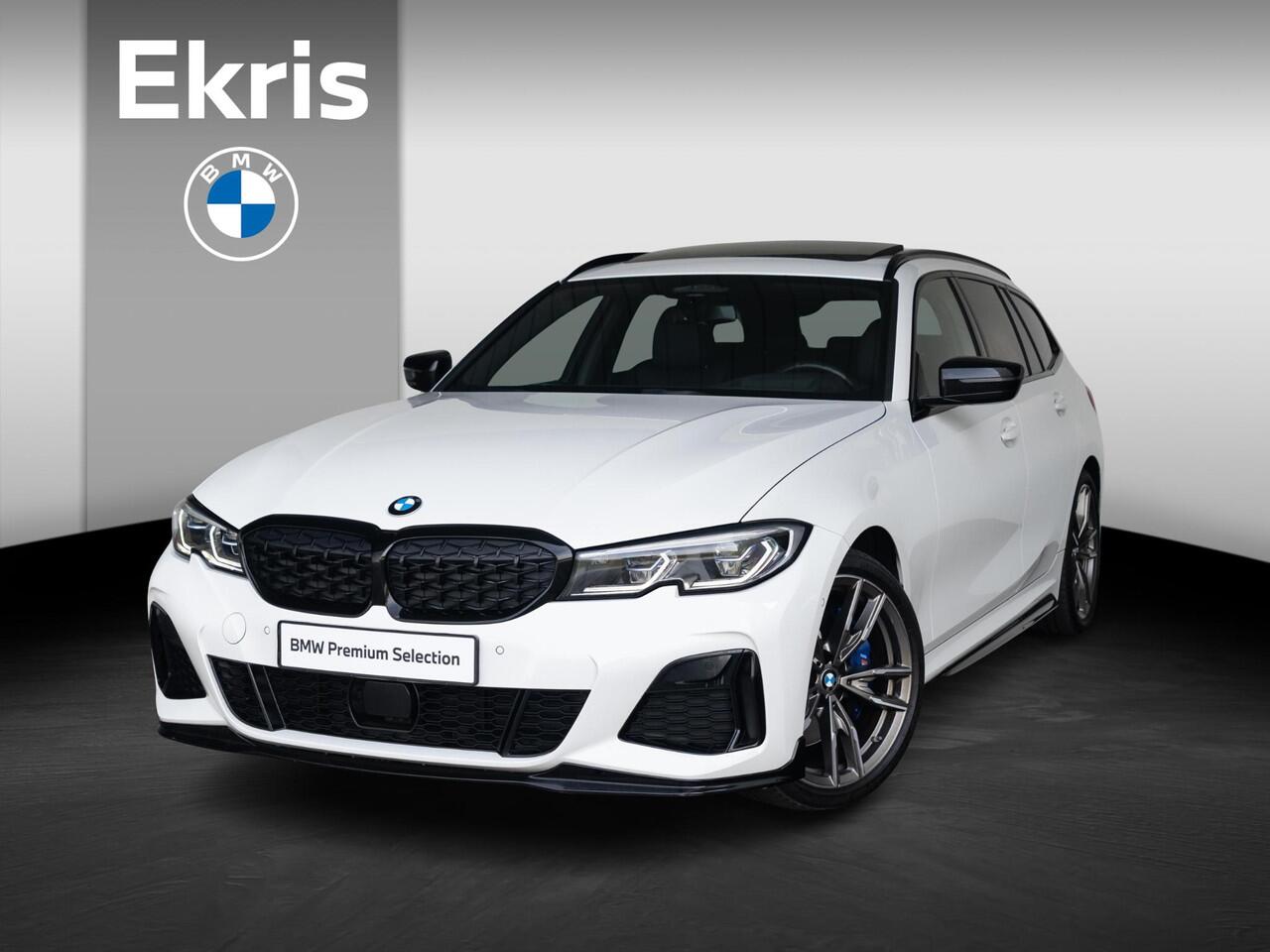 BMW 3-SERIE Touring M340i xDrive | Innovationspakket | Verwarmd Stuurwiel | Comfort Access | Panoramadak | Stoelverwarming | Laserlight | Head-Up Display | Harman Kardon | 19''