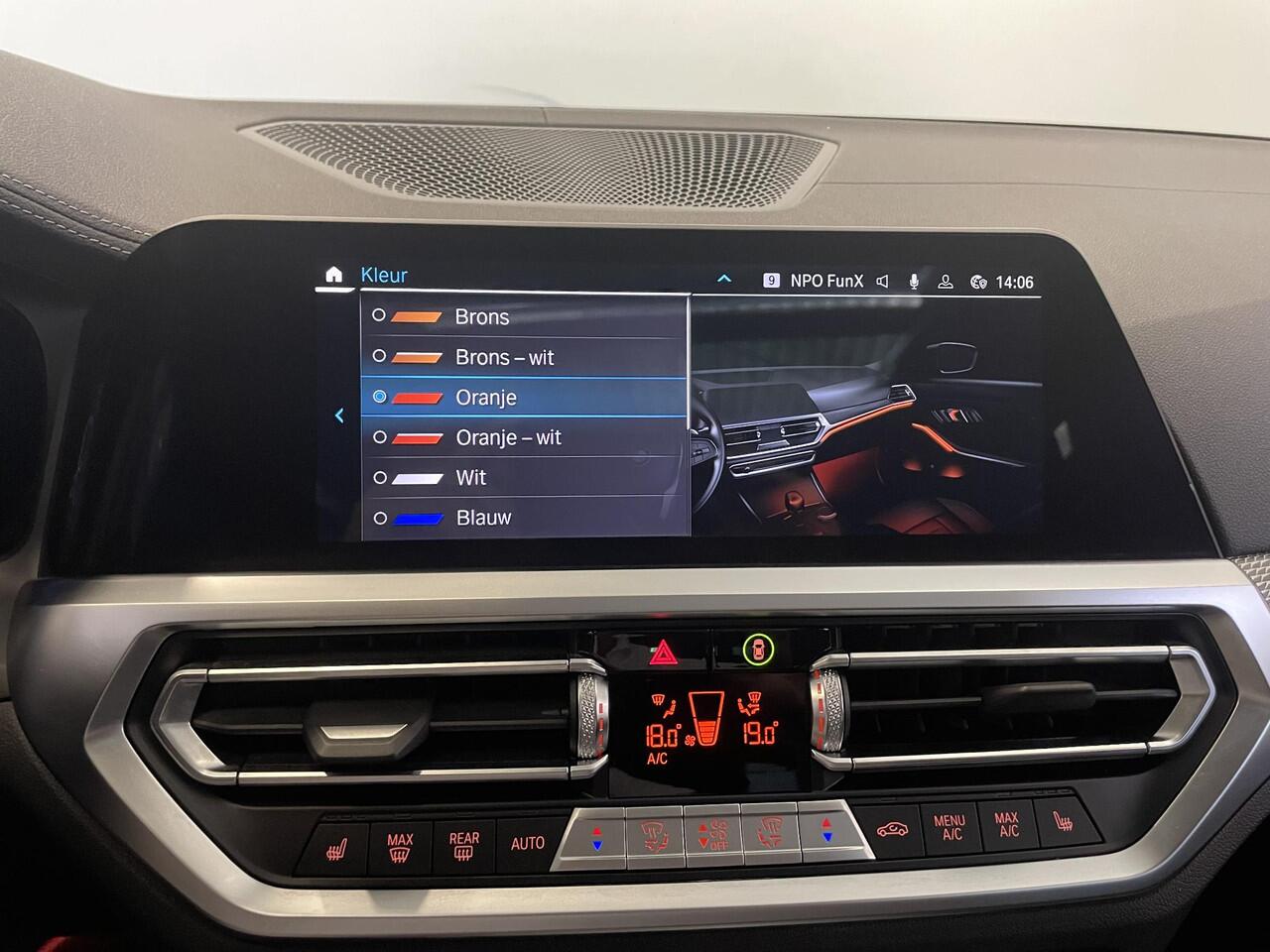 BMW 3-SERIE Touring 320e M-Sport Aut-8 Panoramadak Adaptive M-Technic Chassis LED Navi Cruise Control PDC VA 19" LM Velgen Shadowline