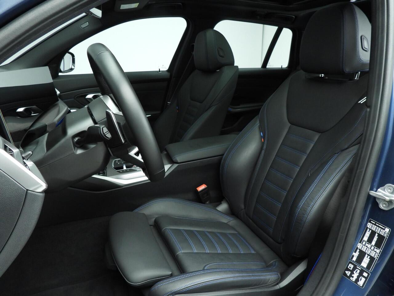 BMW 3-SERIE Touring 330d xDrive | M-Sportpakket | LED | Leder | HUD | Schuifdak | Trekhaak | Elektr. zetels | DAB | Harman-kardon sound | Alu 19 inch