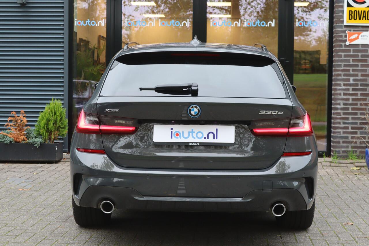 BMW 3-SERIE Touring 330e xDrive M-Sport Shadow Pano/Laser LED/360/Keyless/Elek. stoel+mem/Dodehoek/19"