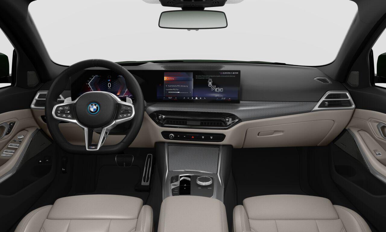 BMW 3-SERIE Touring 330e | M-Sport Pro | British Racing Green | 19'' | Panorama. | Harman/Kardon | Elek. stoel. | Driv. Prof | Park. Plus | Head-Up | Comf. Acc. | Trekhaak | Stuur + stoelverw.