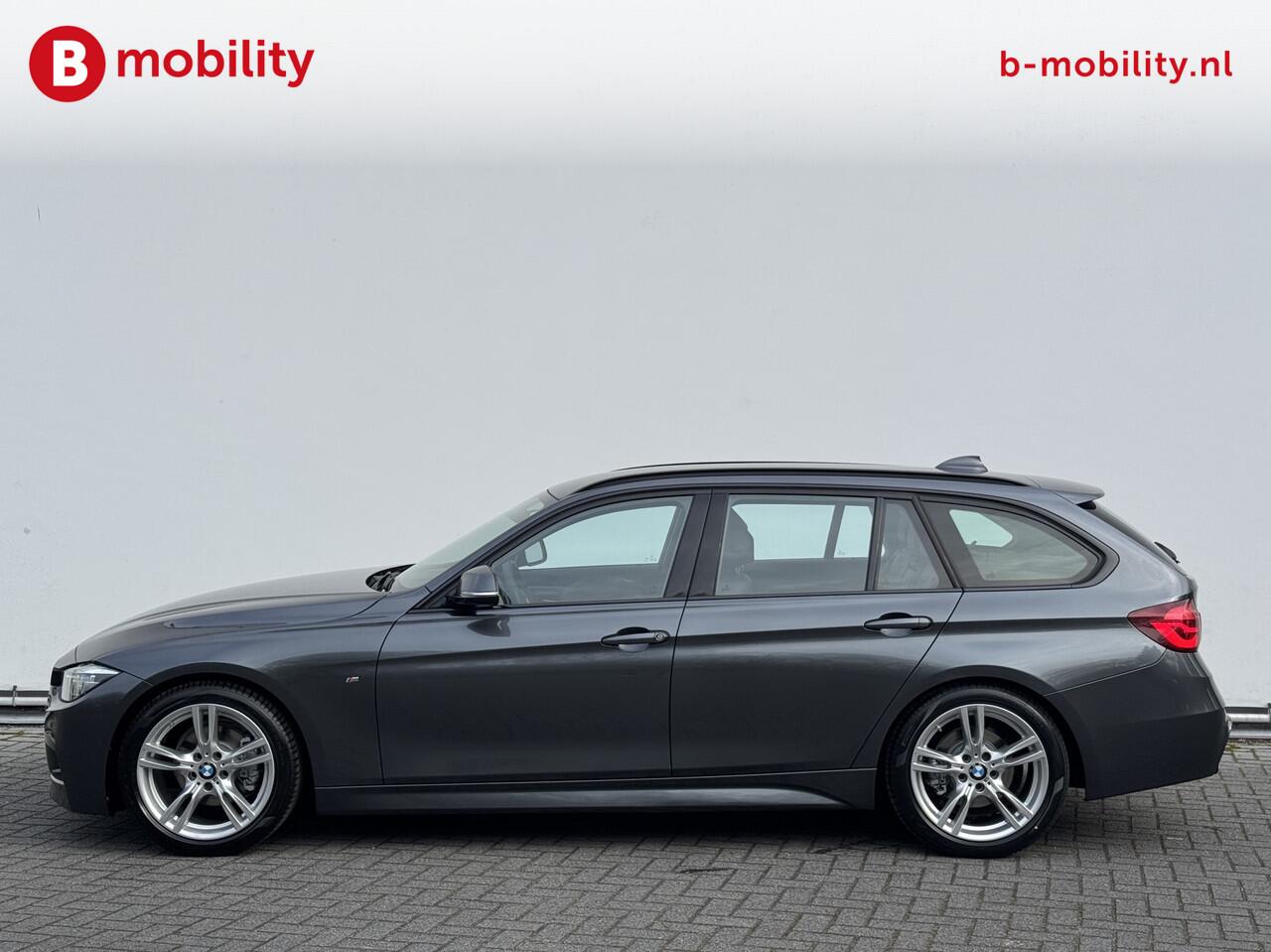 BMW 3-SERIE Touring 318i High Executive M-Sport Apple CarPlay | Leer | Navigatie | Cruise Control | Stoelverwarming