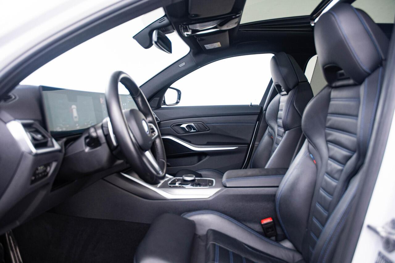 BMW 3-SERIE Touring 330e xDrive M Sport Pro - Panoramadak - Parking/Driving Assistant - Hifi - Comfort Access - Elektrisch verwarmde/verstelbare stoelen - Active Cruise Control - Getinte Ruiten - Zonneschermen -
