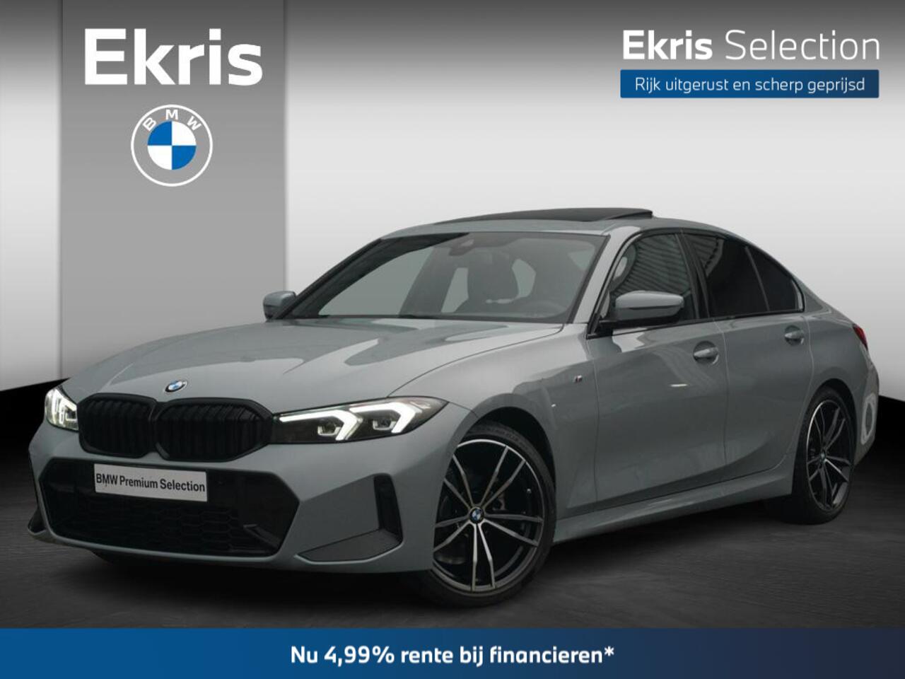 BMW 3-SERIE Sedan 318i M sport / Trekhaak / Schuif- Kanteldak / Hifi | Ekris Selection