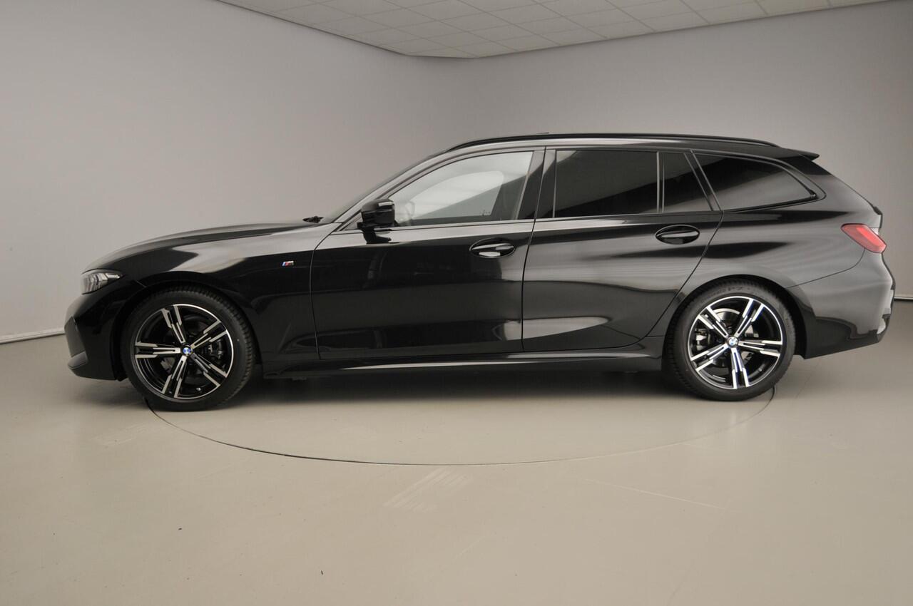 BMW 3-SERIE Touring 318i | M-Sportpakket | LED | Leder | Navigatie | Schuifdak | Sportstoelen | DAB | Hifi speakers | Alu 18 inch