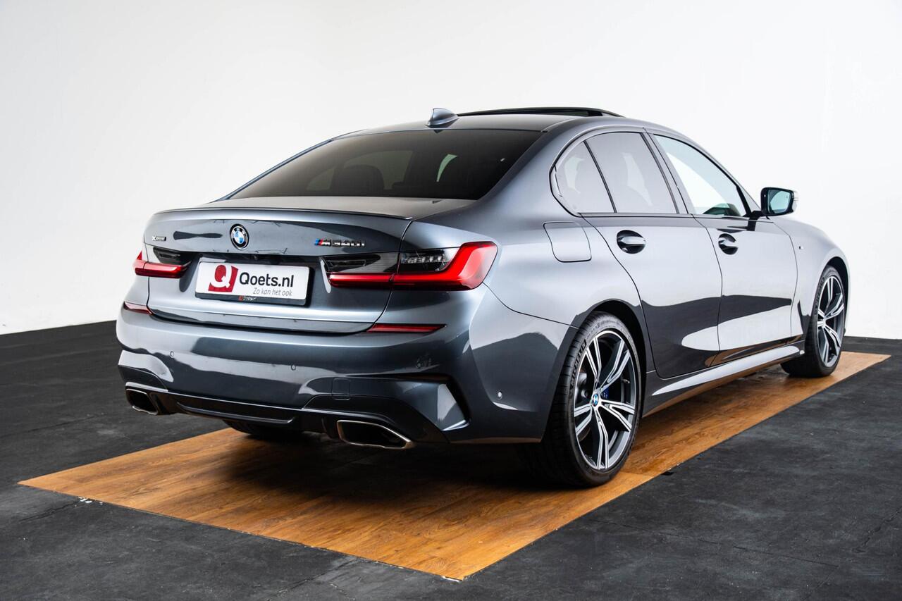 BMW 3-SERIE M340i xDrive High Executive Panoramadak - Head up - Elektrisch verstelbare/verwarmde stoelen - Comfort Access - Active Guard Plus - Driving Assistant Professional - Ambiance verlichting - Hifi -