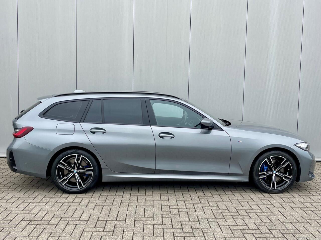 BMW 3-SERIE Touring 330i M-Sport Automaat Navigatie, Climate Control, Adaptive Cruise Control, LED, 18"Lm, Half Leder/Alcantara