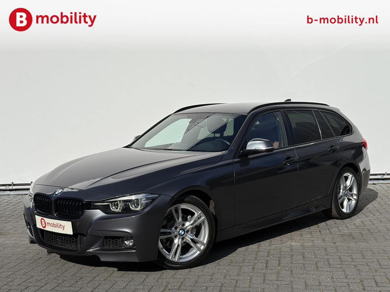 BMW 3-SERIE Touring 318i High Executive M-Sport Trekhaak Apple CarPlay | Achteruitrijcamera | HIFI | Leer | DAB Audio