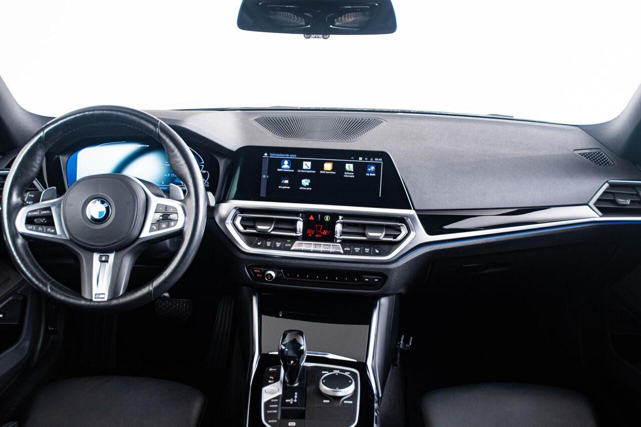 BMW 3-SERIE 330e High Executive Sport Line - Sportstoelen - Elektrisch verwarmde voorstoelen - Geluidswerende Ruiten - Harman Kardon - Cruise control - Active Guard Plus - Getinte Ruiten - Stuurwielrand verwarmd -