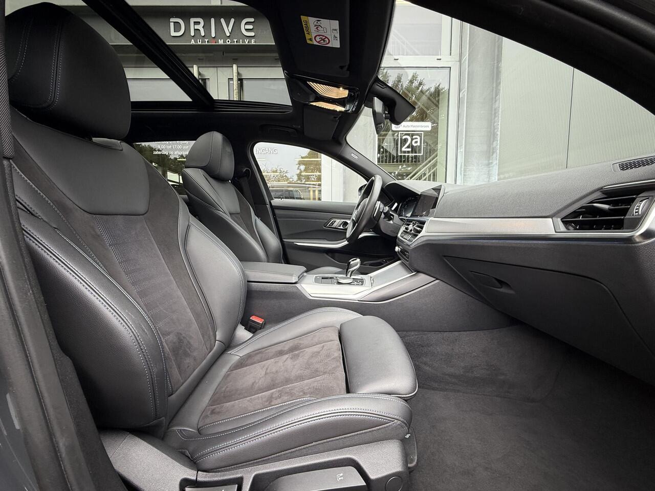 BMW 3-SERIE Touring 330e High Ex. M-sport plus|SOH98%|Pano|Laser|CoPilot|HiFi|Trekhaak|Dravit grey