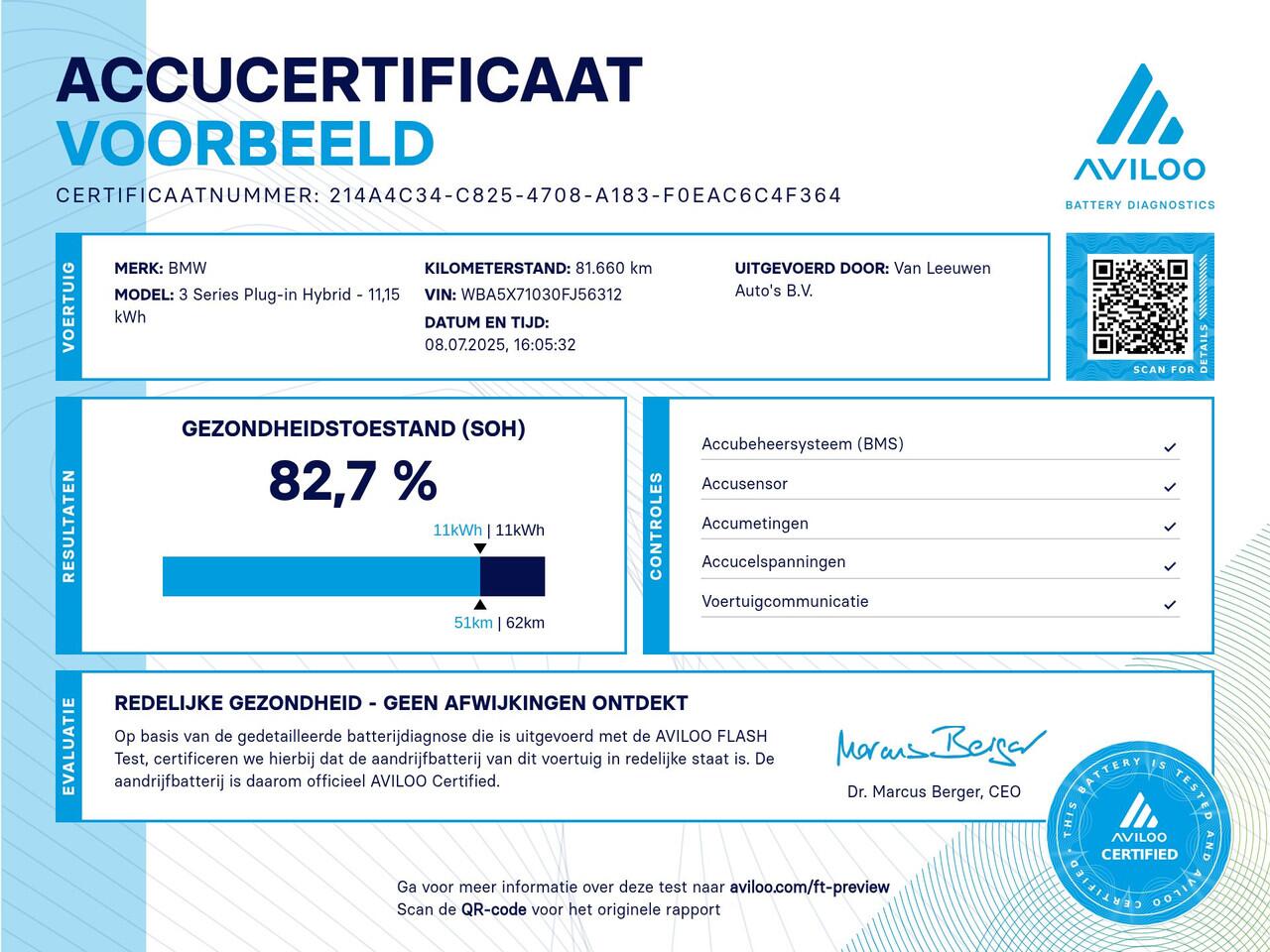 BMW 3-SERIE 330e M-sport | Schuifdak | Leder | H&K | 360 Camera | Org. NL