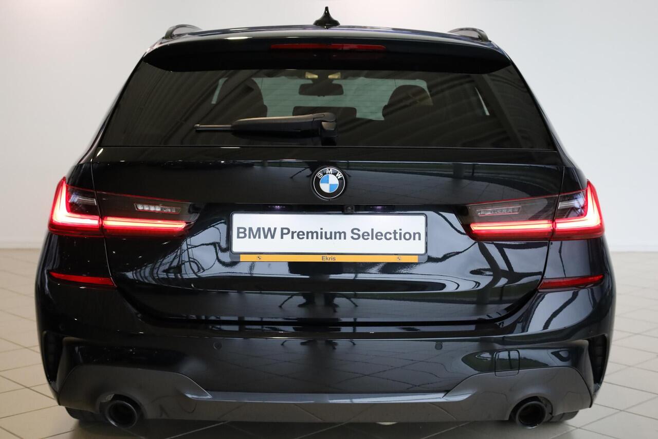 BMW 3-SERIE Touring 318i High Executive | M Sport | Elektrische Trekhaak | Glazen panoramadak | Achteruitrijcamera | HiFi | Shadowline