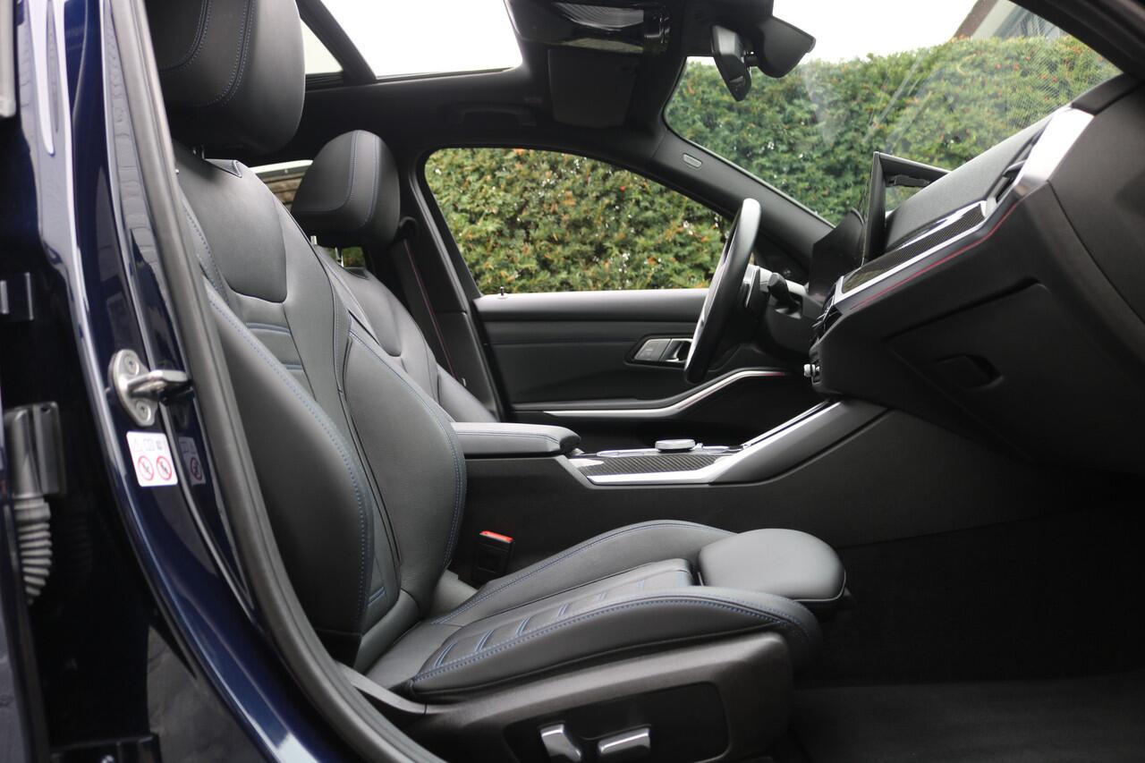 BMW 3-SERIE M340i xDrive 374PK (Schuif/Kanteldak Sportleder/Mermory Carplay 360Camera ACC HarmanKardon HeadUp Full-Led 19M-Velgen)