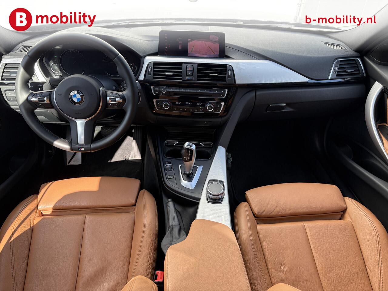 BMW 3-SERIE Touring 318i High Executive M-Sport Trekhaak Apple CarPlay | Achteruitrijcamera | HIFI | Leer | DAB Audio