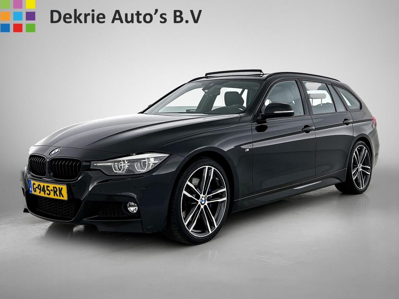 BMW 3-SERIE Touring 318i M Sport Automaat Corporate / Panoramadak / Leder-sport / Camera / Navigatie / M-Sport plus - Parking - Media Pack / Apk nieuw