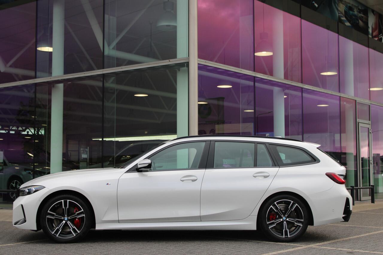 BMW 3-SERIE Touring 330i xDrive High Executive M Sport Automaat / Panoramadak / Trekhaak / Sportstoelen / Comfort Access / Adaptieve LED / Parking Assistant Plus