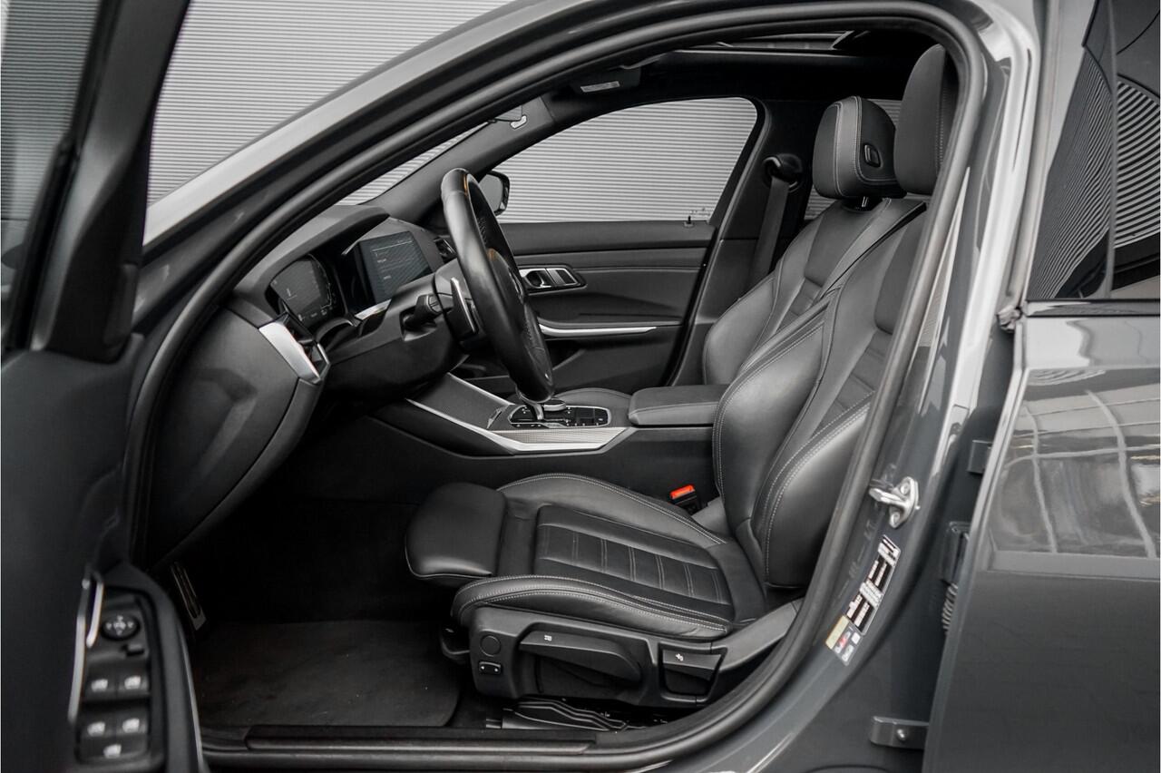 BMW 3-SERIE Touring 320e M-Sport Dravitgrau Pano Leder Trekhaak 19"