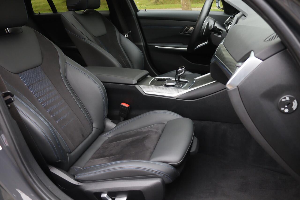 BMW 3-SERIE Touring 330e xDrive M-Sport Shadow Pano/Laser LED/360/Keyless/Elek. stoel+mem/Dodehoek/19"