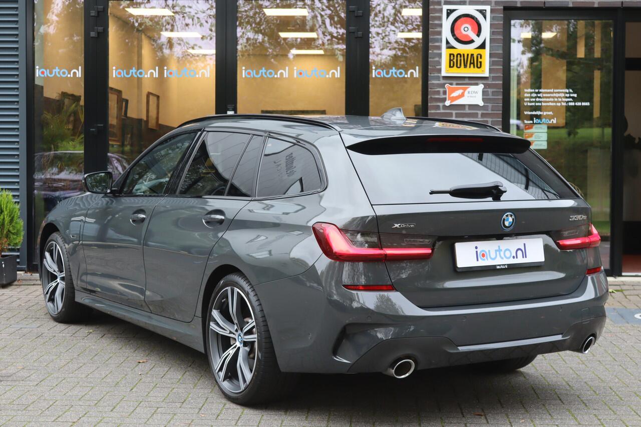 BMW 3-SERIE Touring 330e xDrive M-Sport Shadow Pano/Laser LED/360/Keyless/Elek. stoel+mem/Dodehoek/19"