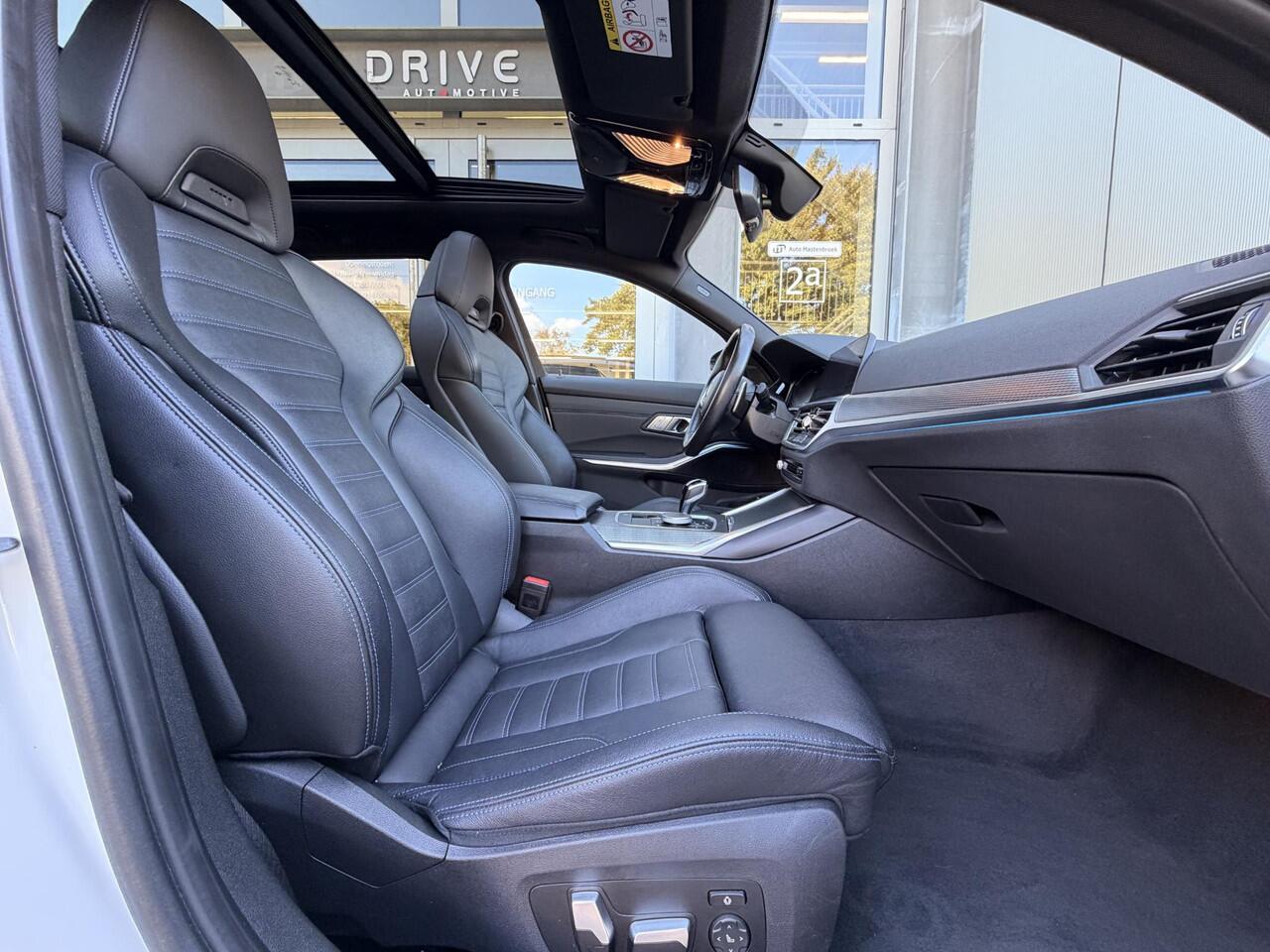 BMW 3-SERIE Touring 320e xDrive High Ex M-Sport|SOH92%|Pano|Laser|M-seats|Memory|CoPilot|HiFi|HUD|Trekhaak