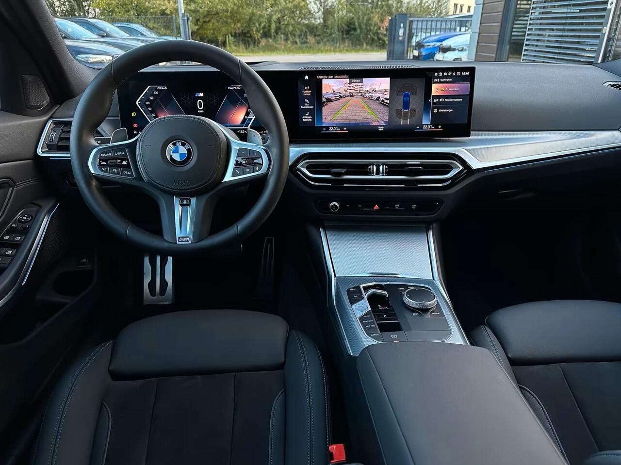 BMW 3-SERIE Touring 320d xDrive M-SPORT ** LED, NAVI+, HALF-LEDER, VERW. STUUR, HuD, TREKH, 19-inch LMV, TANSANIT BLAU ** 1e EIG - UNFALLFREI ** ** INFORMEER OOK NAAR ONZE AANTREKKELIJKE FINANCIAL-LEASE TARIEVEN **