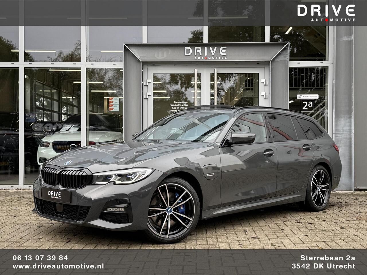 BMW 3-SERIE Touring 330e High Ex. M-sport plus|SOH98%|Pano|Laser|CoPilot|HiFi|Trekhaak|Dravit grey