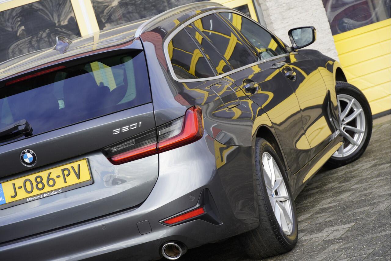 BMW 3-SERIE Touring 320i 184PK! Automaat Executive Edition BJ2020 Lmv 17" | Led V+A | Pdc | Navi | Elek. achterklep | Virtual cockpit | Climate control | Cruise control | Lederen bekleding | Extra getint glas