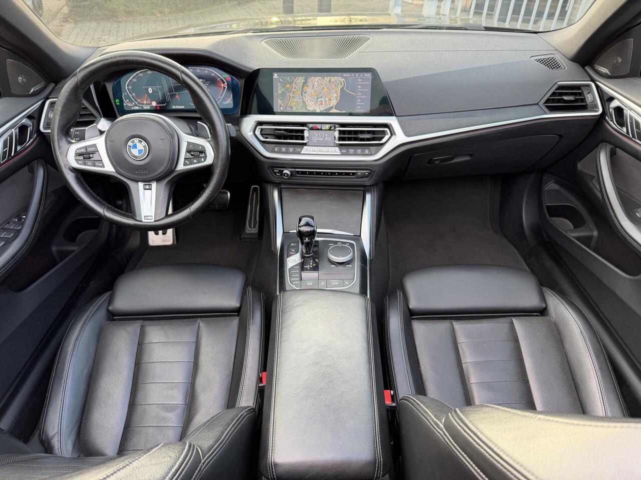 BMW 4-SERIE Cabrio 420i M-sport Trekhaak | Laser | Memory | Stoelventilatie | HUD | Keyless