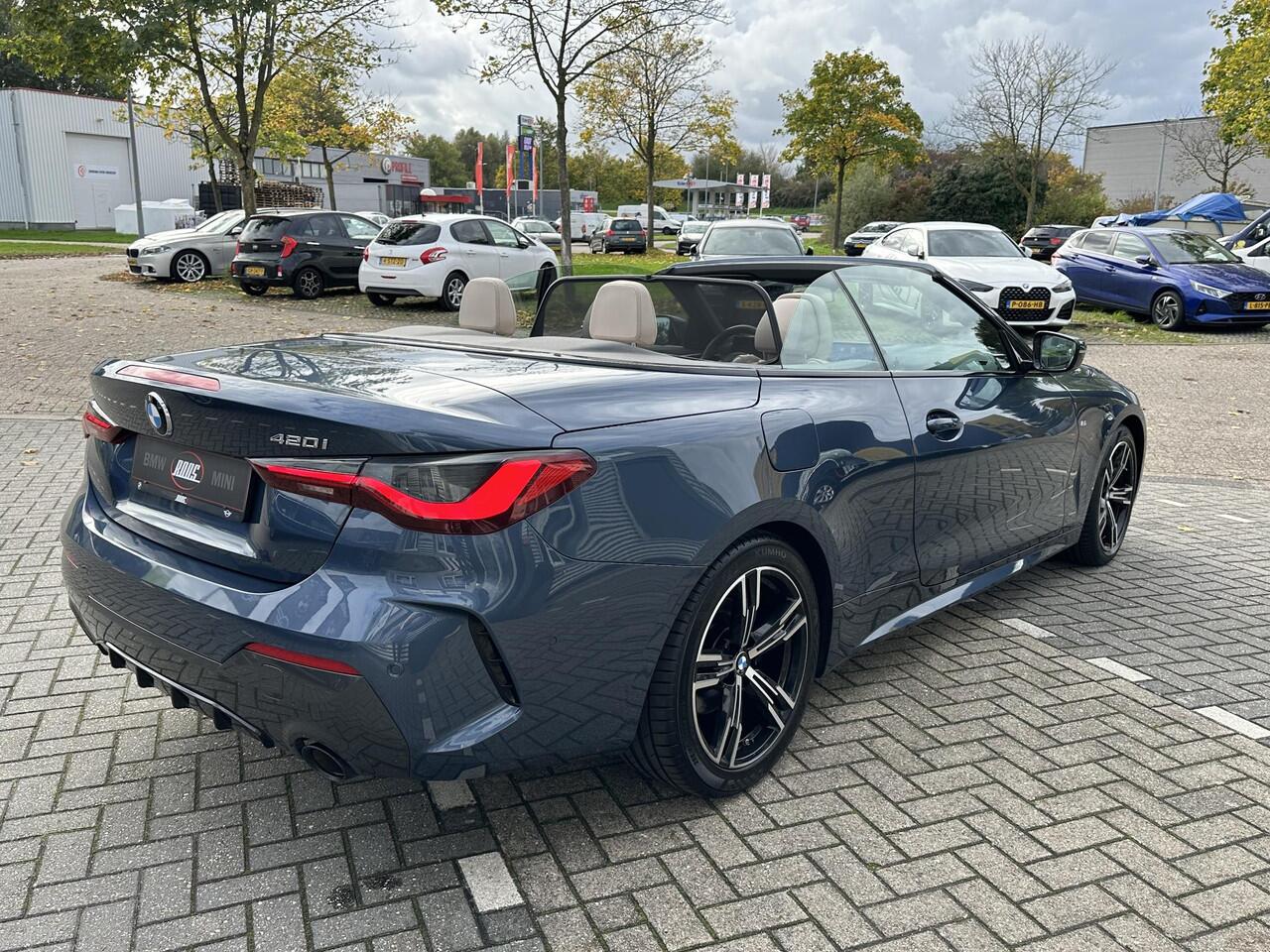 BMW 4-SERIE Cabrio 420i High Executive M-Sport | Laser | Curved | Head up | Keyless entry&go