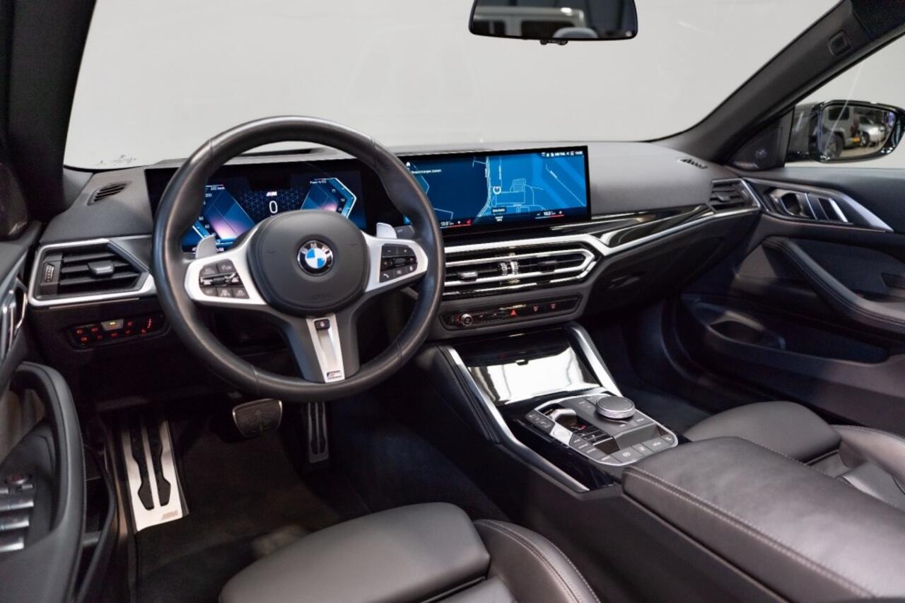 BMW 4-SERIE 420i M-Sport 184 PK Aut Cabriolet, Head-up, Harman Kardon, El.trekhaak, Leder, 19 M-sport LM